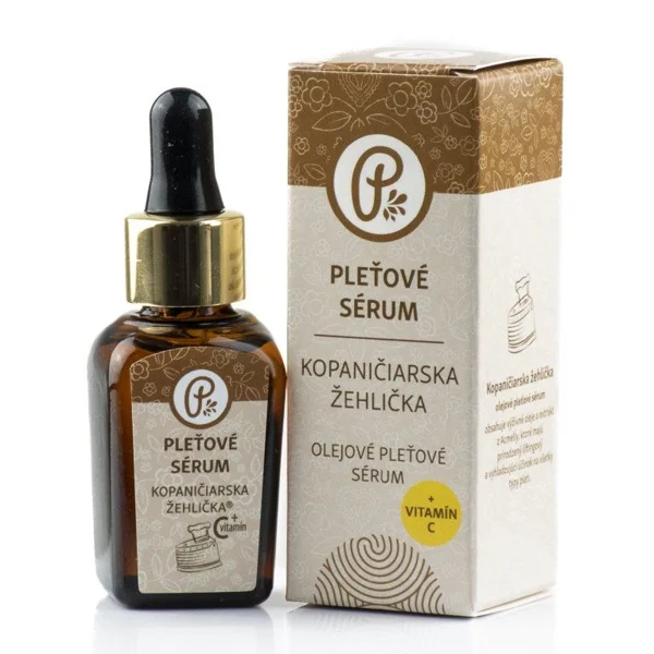 Kopaničiarska žehlička® s vitamínom C 20 ml — pleťové olejové sérum