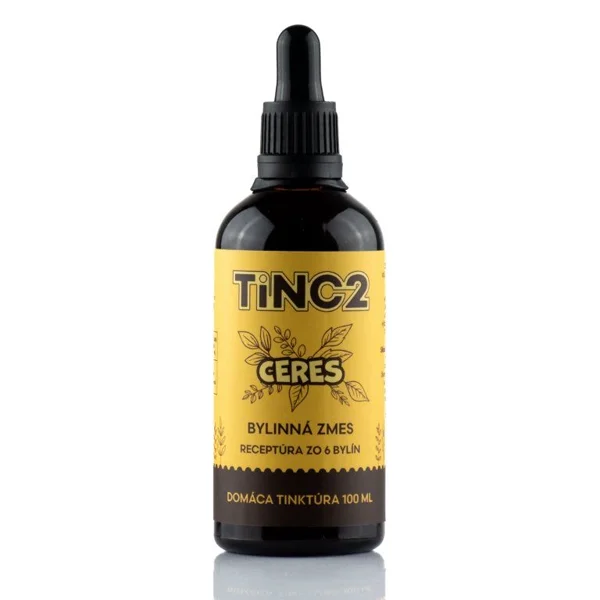 Tinktúra Ceres 100 ml — zmes 6 bylín
